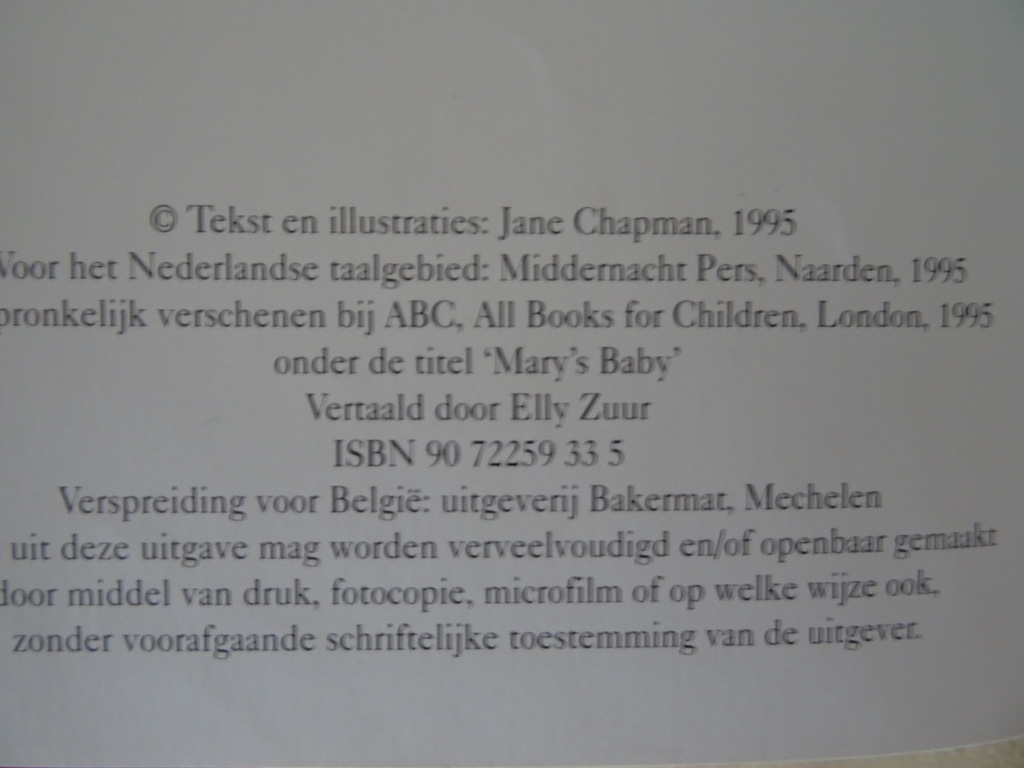 Jane Chapman Maria's Baby - Afbeelding 7