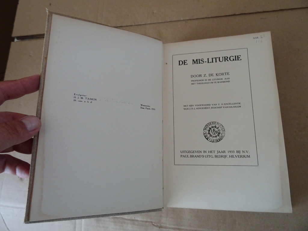 Z. de Korte de Mis-Liturgie - Afbeelding 5