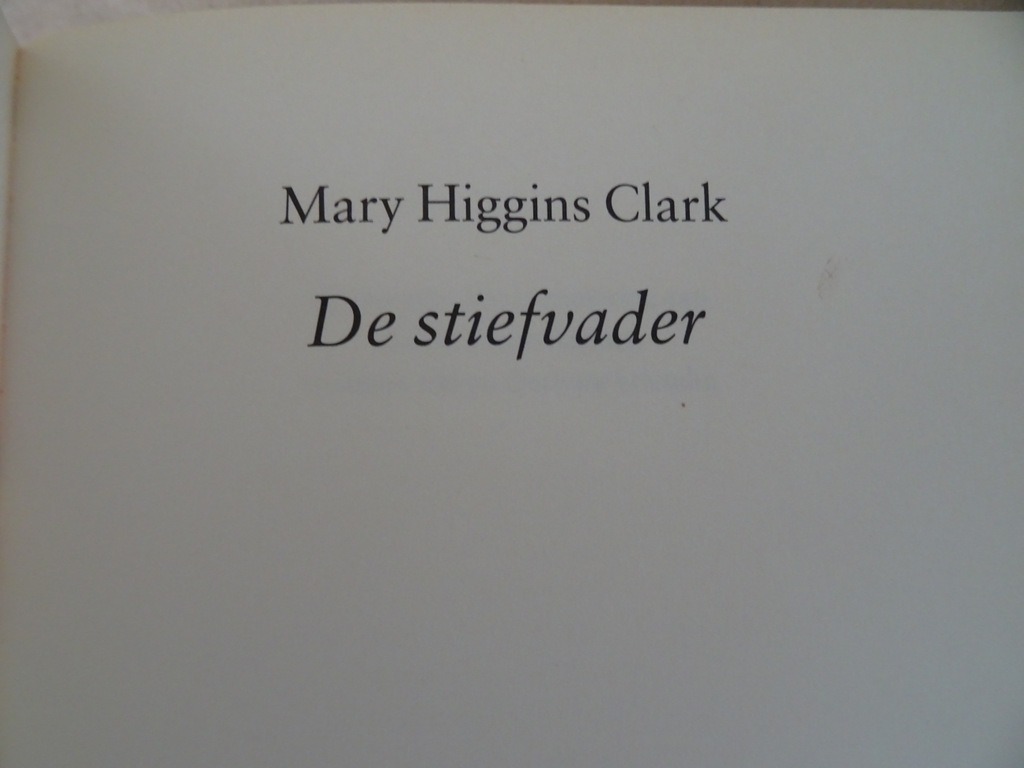 Mary Higgins Clark De stiefvader - Afbeelding 3