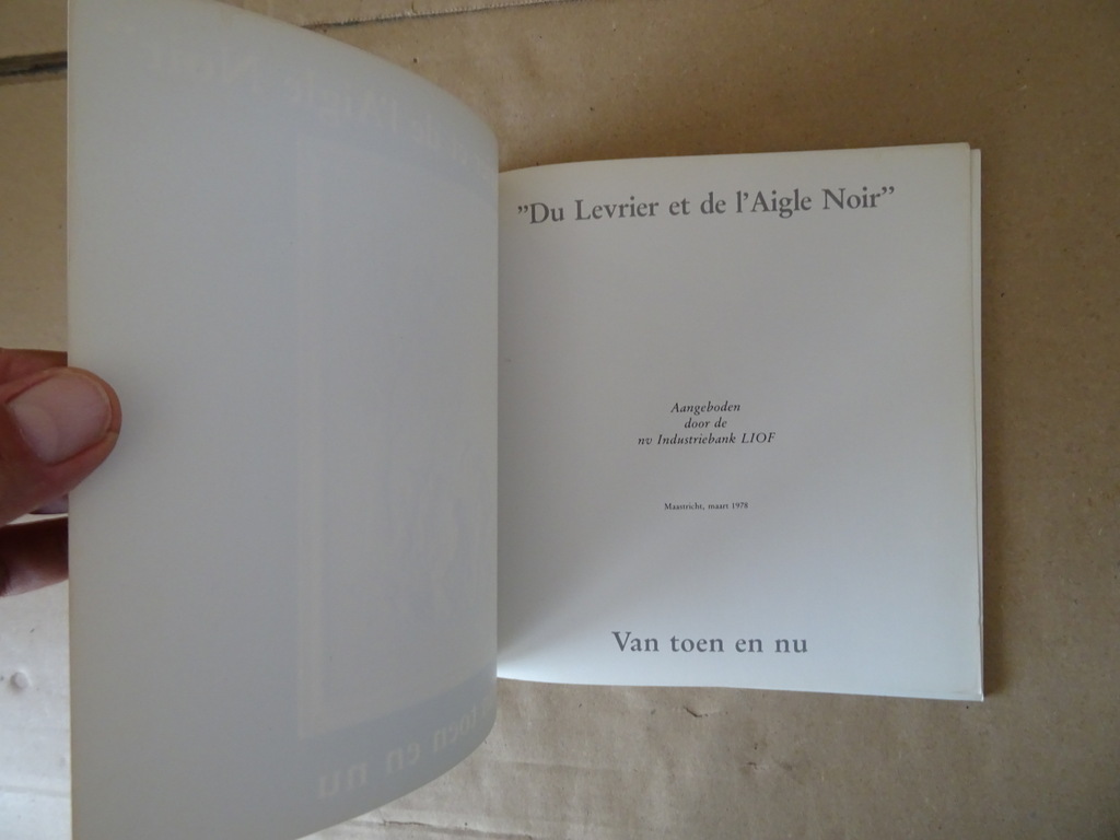 Du Levrier et de l'Aigle Noir Van toen en nu - Afbeelding 5