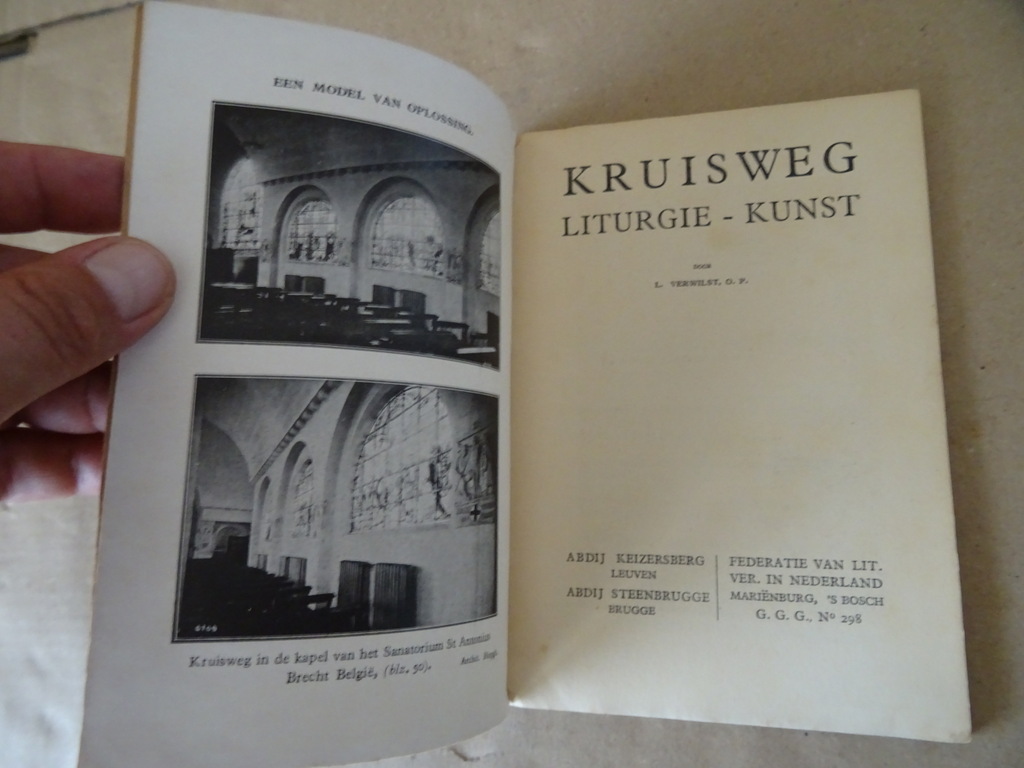 L. Verwilst o.p. Kruisweg liturgie kunst GGG No 298 - Afbeelding 7