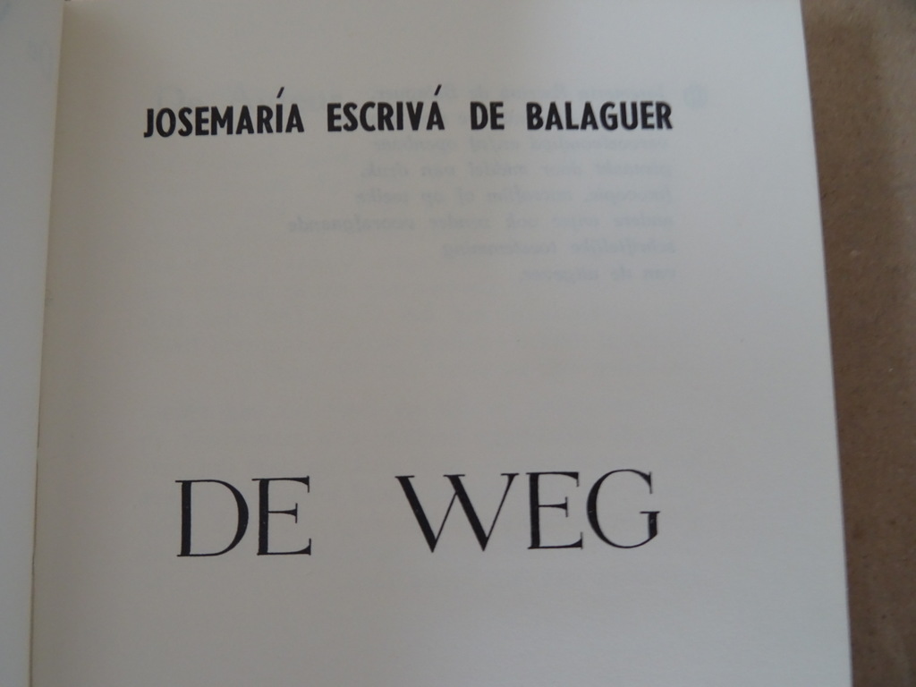 Josemaria Escrivà de Balaguer De weg - Afbeelding 6
