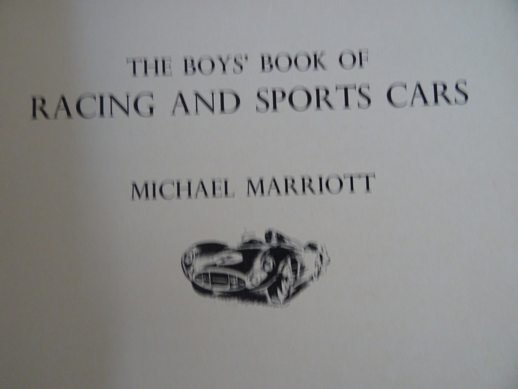 Michael Marriott The boys' Book of racing and sports cars - Afbeelding 4