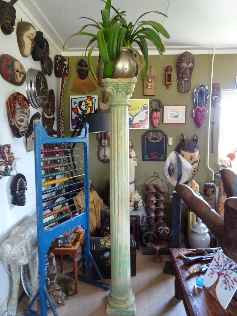 Enorme ionische gipsen zuil 178cm - Afbeelding 33
