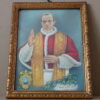 Vintage prent paus Pius XII 21x27cm