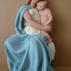 Antiek Mariabeeld de Moeder Gods 51cm