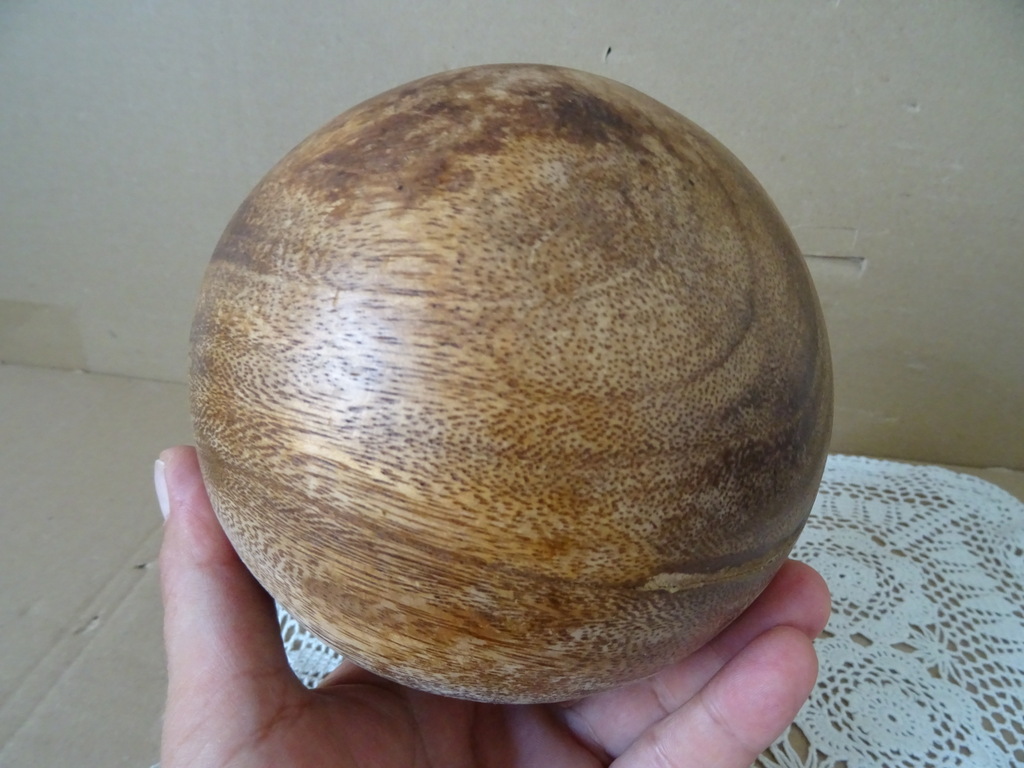 Houten bal 14cm