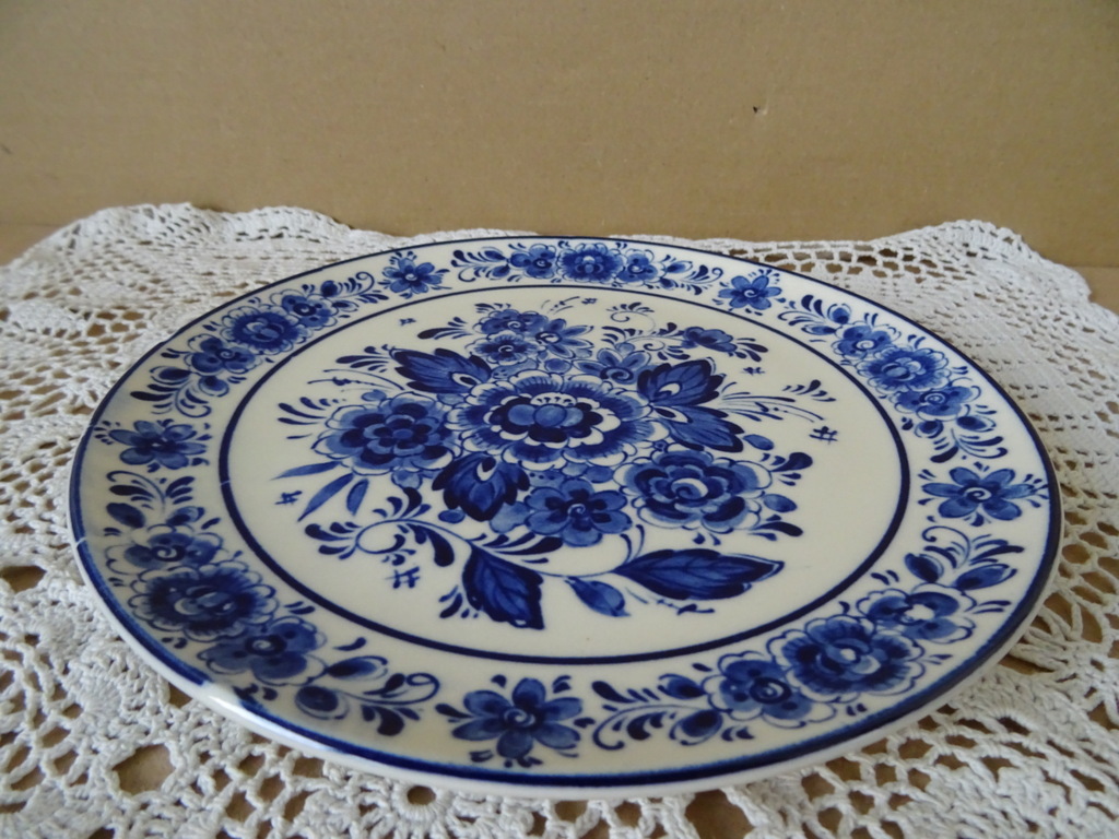 Vintage wandbord Royal Delft 19cm - Afbeelding 5