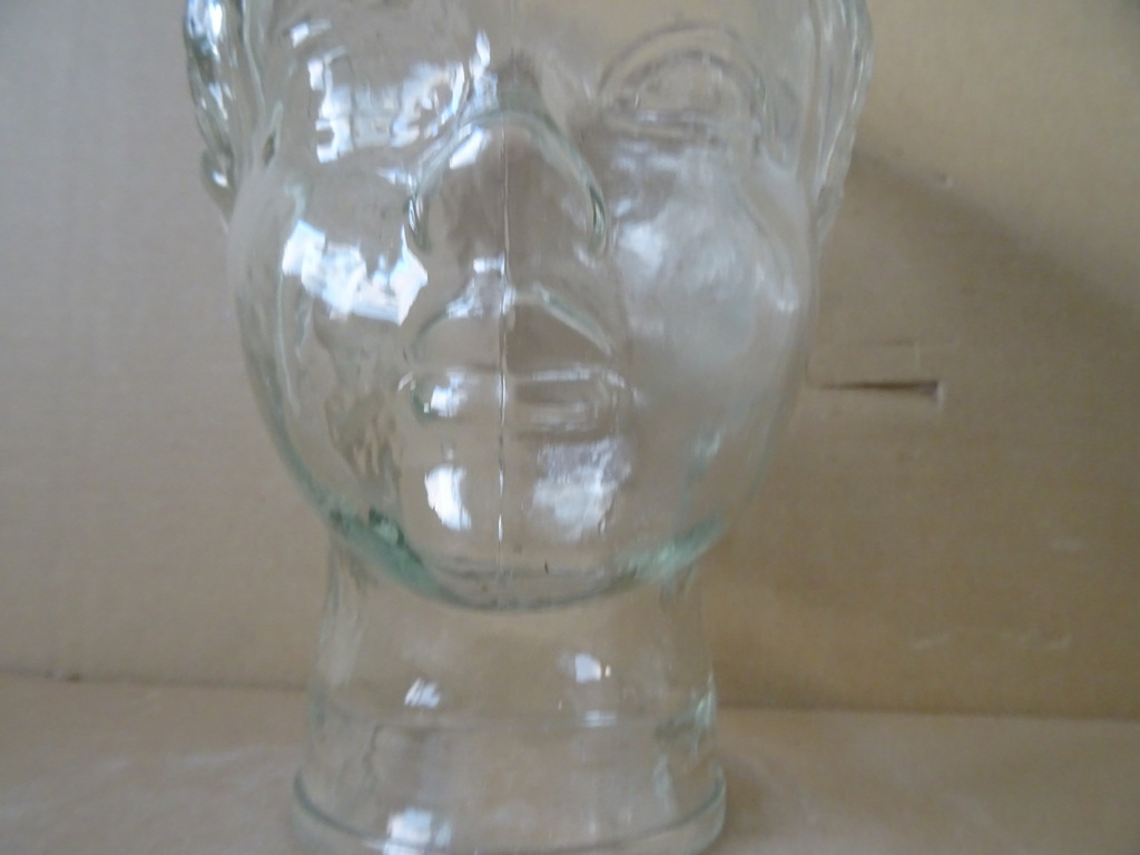 Vintage glazen mannequin hoofd kind - Afbeelding 8