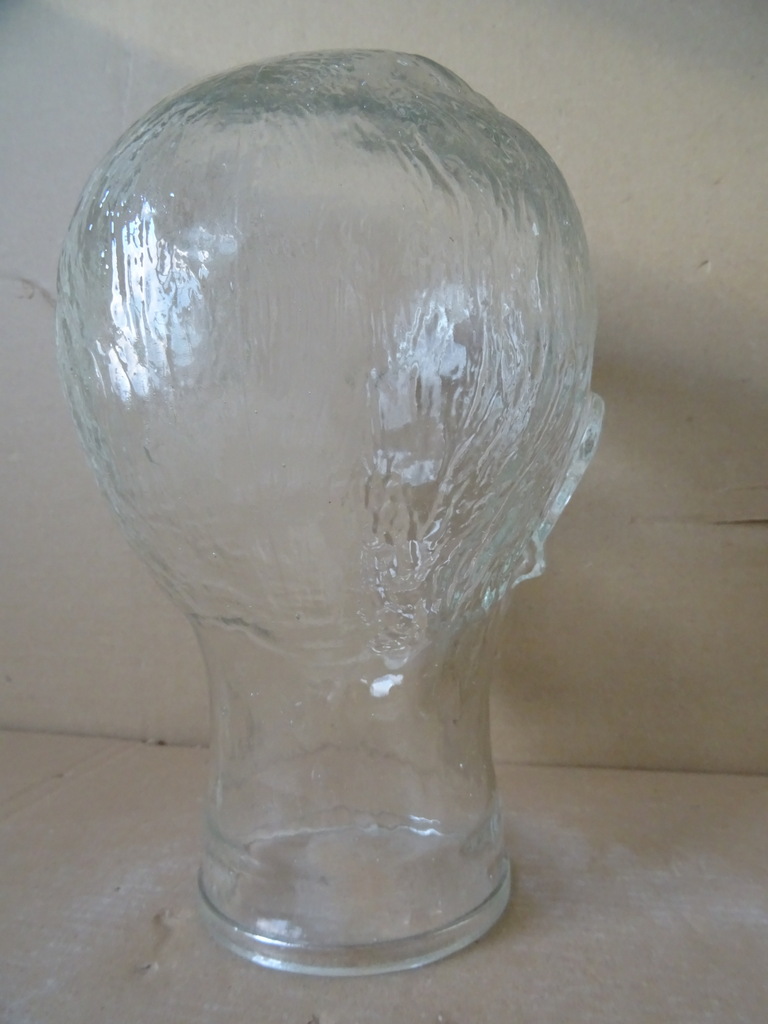 Vintage glazen mannequin hoofd kind - Afbeelding 13