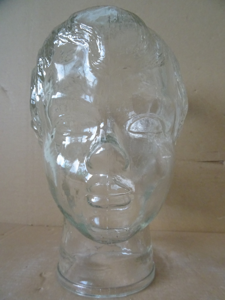 Vintage glazen mannequin hoofd kind - Afbeelding 24