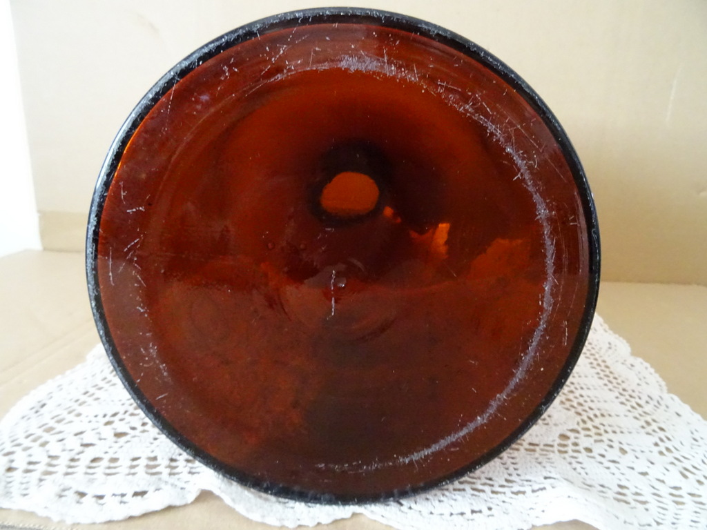 Grote antieke apothekersfles 32cm - Afbeelding 10