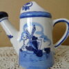 Vintage Delfts blauw kannetje 10cm