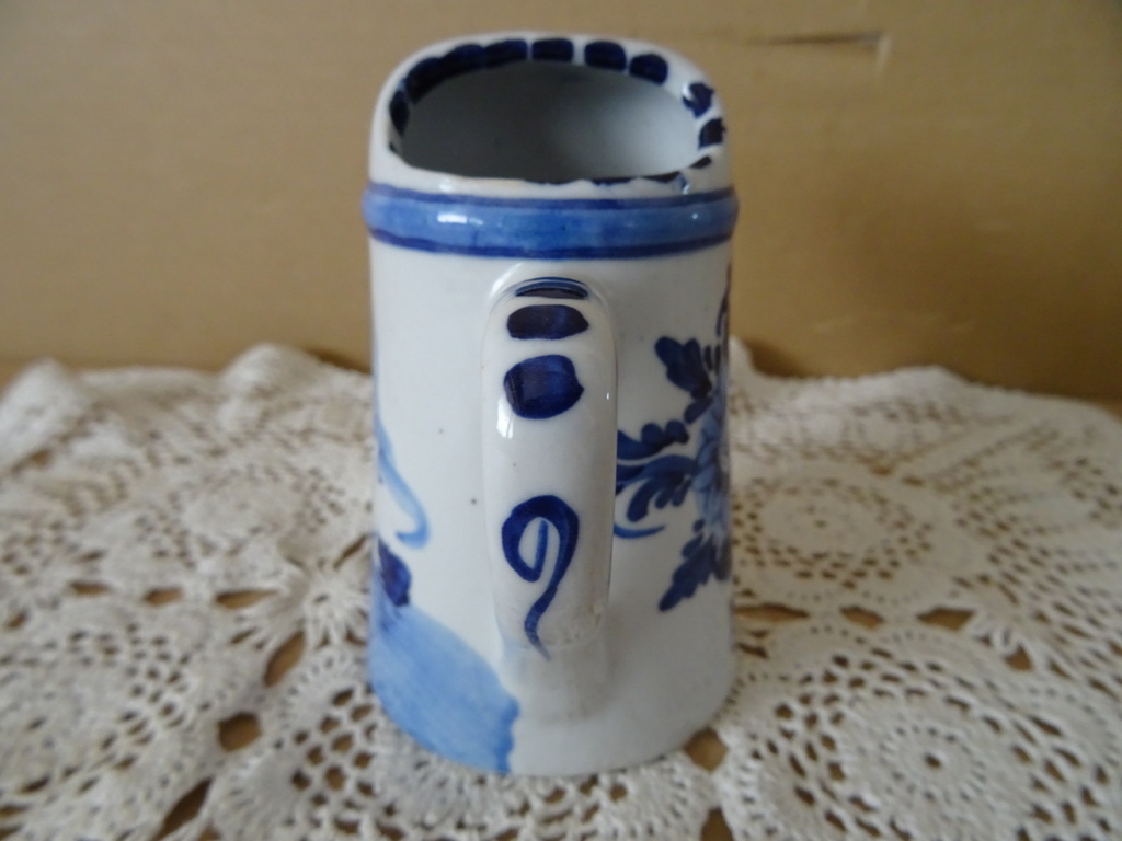 Vintage Delfts blauw kannetje 10cm - Afbeelding 6