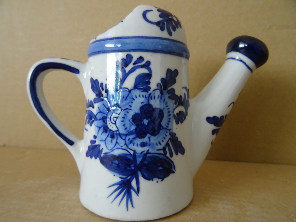 Vintage Delfts blauw kannetje 10cm - Afbeelding 7