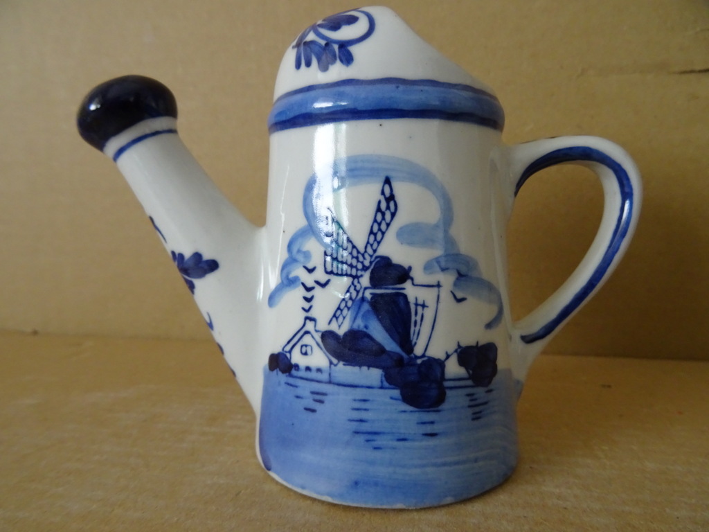 Vintage Delfts blauw kannetje 10cm - Afbeelding 10