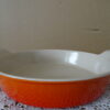 Vintage gietijzeren ovenschaal Le Creuset 22