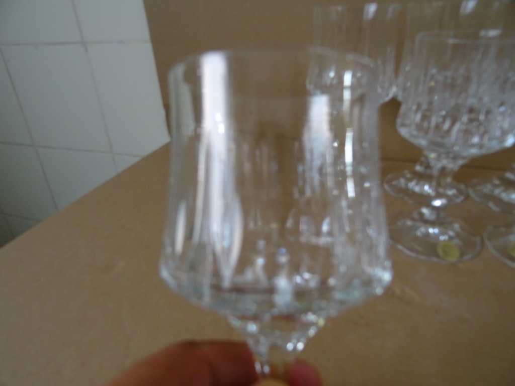 Vintage set kristallen glazen Echt Bleikristal - Afbeelding 6