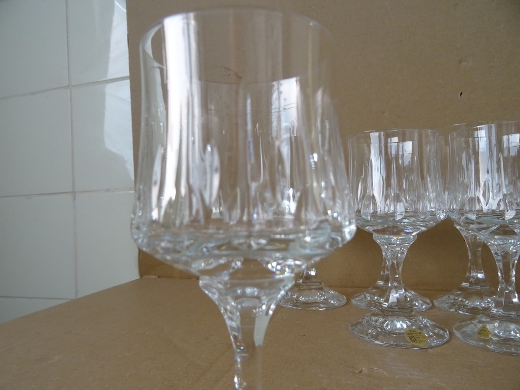 Vintage set kristallen glazen Echt Bleikristal - Afbeelding 8