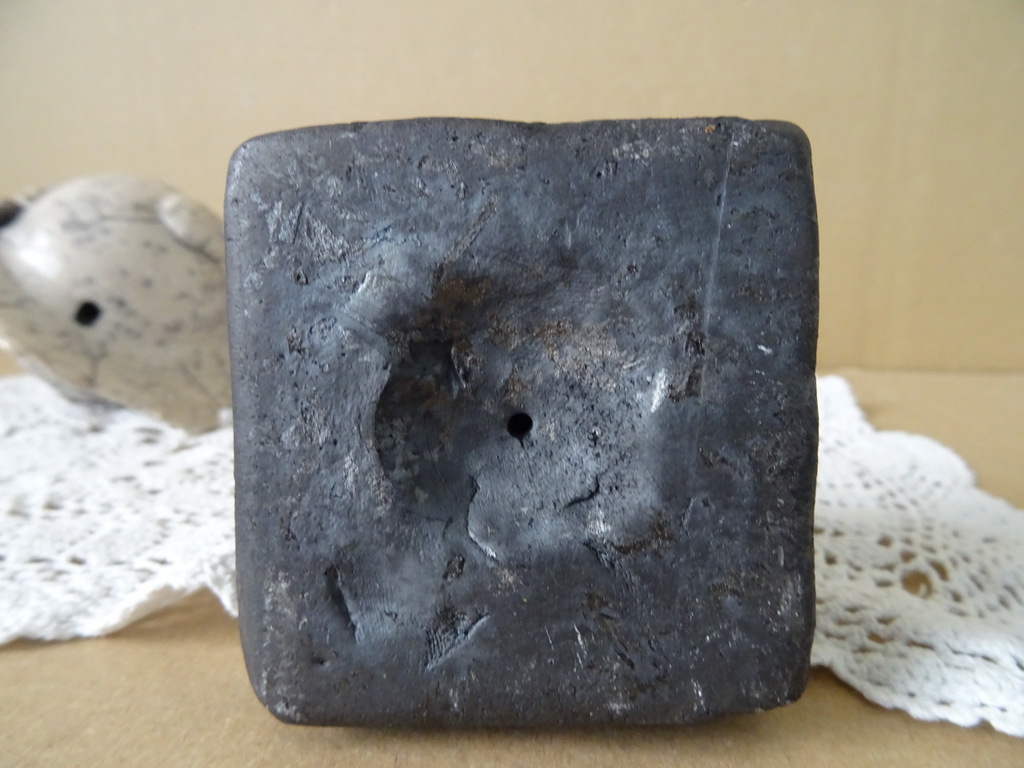 Beeld van een vis kogelvis raku keramiek PvW 37cm - Afbeelding 13
