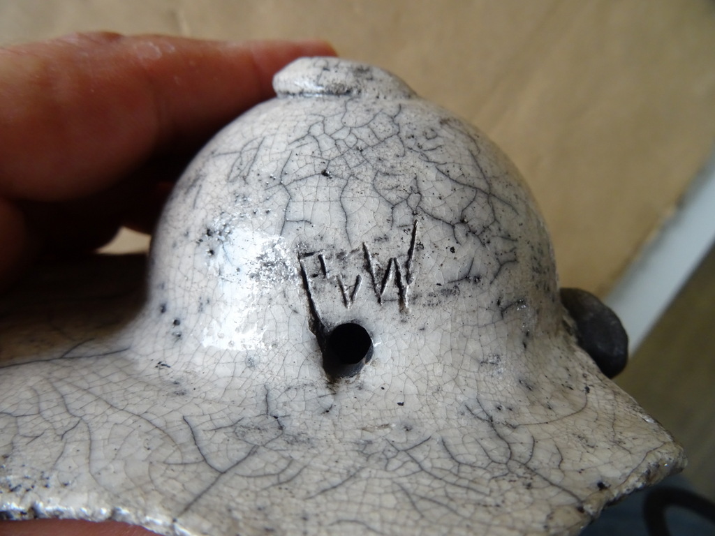 Beeld van een vis kogelvis raku keramiek PvW 37cm - Afbeelding 19