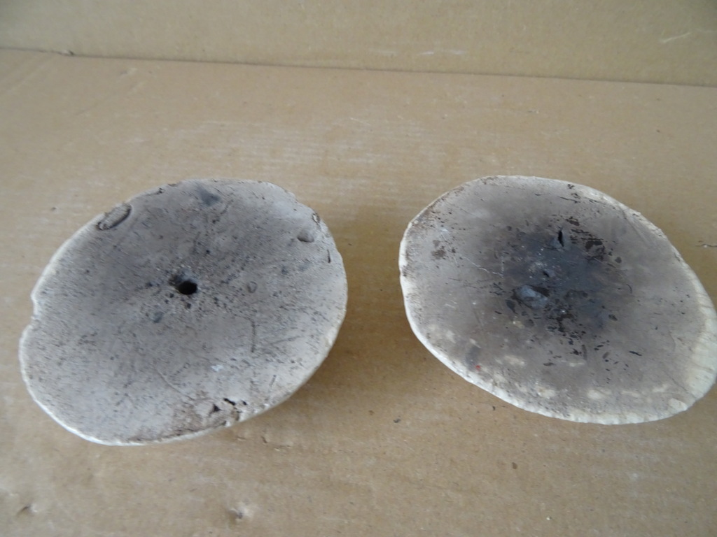 Set wierookhouders raku keramiek 9cm doorsnede - Afbeelding 9