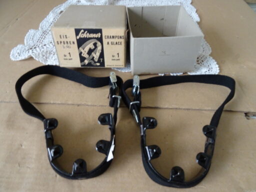 Vintage Schraner ijssporen eis-sporen Gr. 1 klein