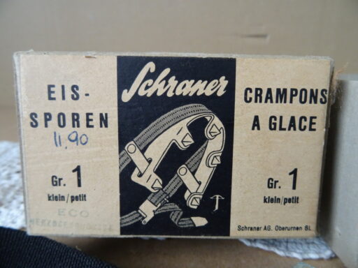 Alternative view of Vintage Schraner ijssporen eis-sporen Gr. 1 klein