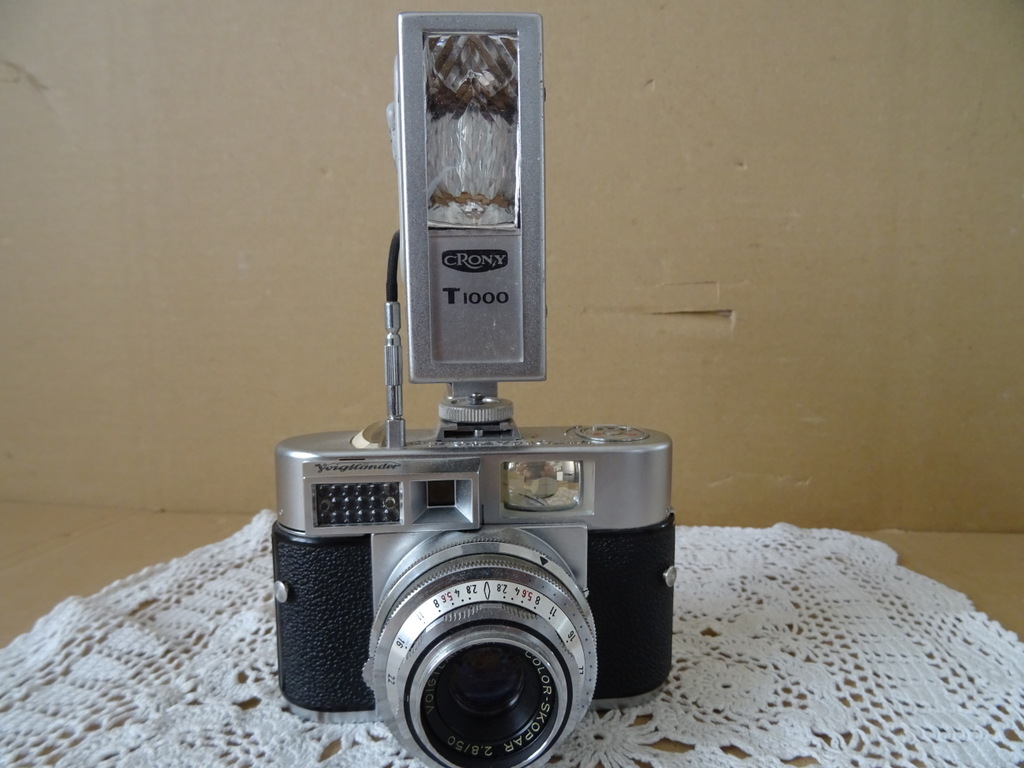 Vintage camera Voigtländer Vitomatic II a + Crony T 1000