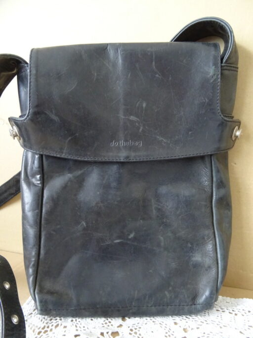 Alternative view of Leren dothebag schoudertas 28x36x7cm