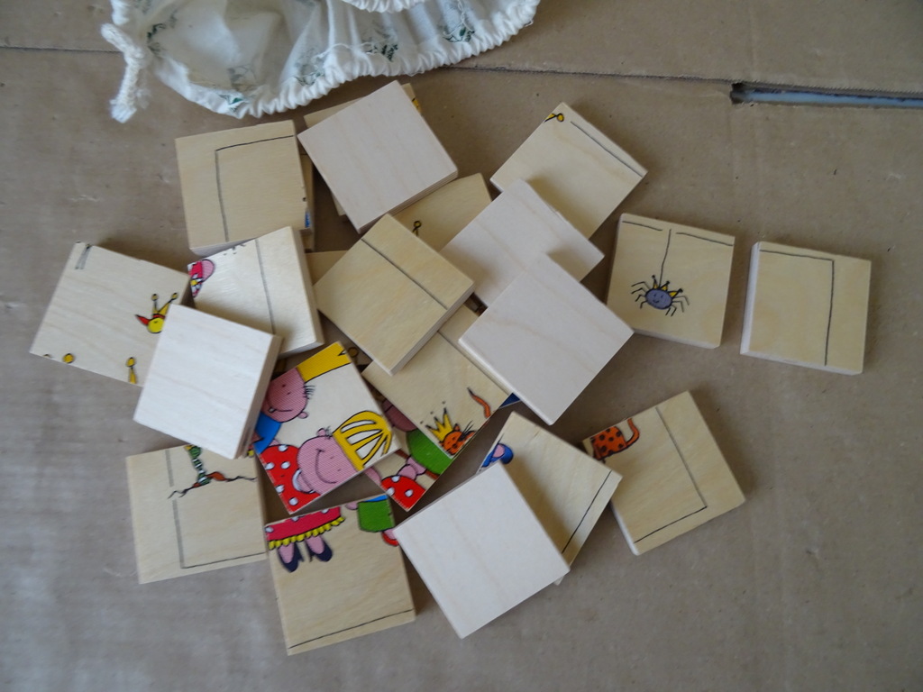 Houten Janbibejan set puzzel memoryspel en balanstoren - Afbeelding 8