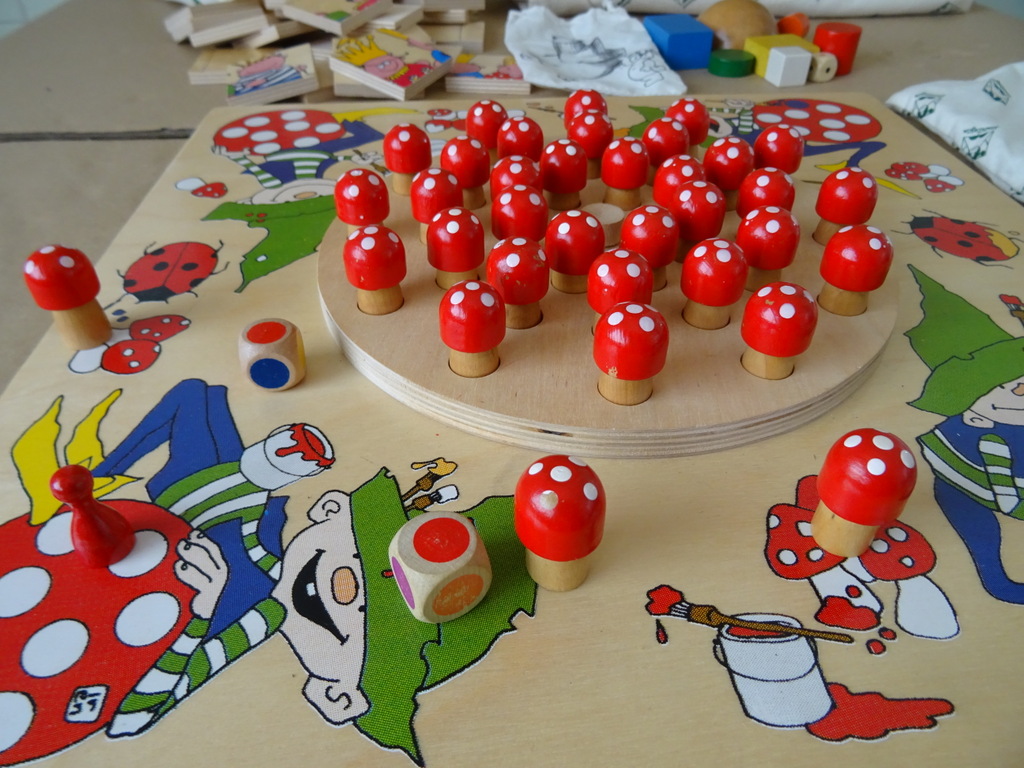 Houten Janbibejan set puzzel memoryspel en balanstoren - Afbeelding 12