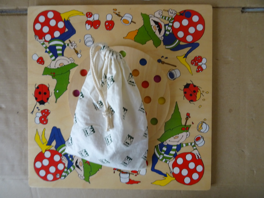 Houten Janbibejan set puzzel memoryspel en balanstoren - Afbeelding 15
