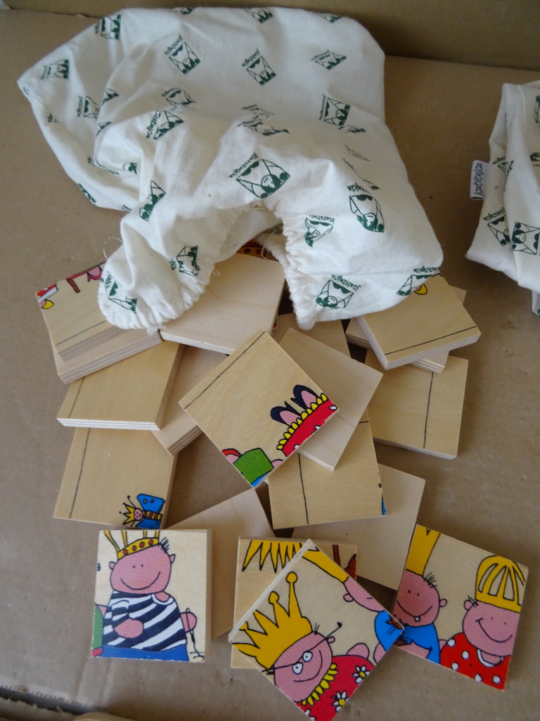 Houten Janbibejan set puzzel memoryspel en balanstoren - Afbeelding 20