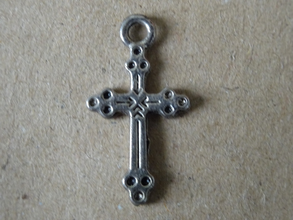 Antieke of vintage kruisbeeld medaillons 9 euro per stuk - Afbeelding 4