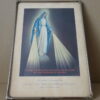Vintage prent Heilige Maria Onbevlekte Ontvangenis 21x30cm