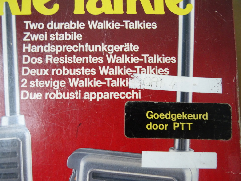 Vintage Fisher-Price Walkie Talkie set - Afbeelding 3