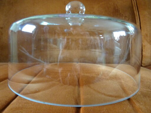 Vintage kristallen stolp 28cm breed