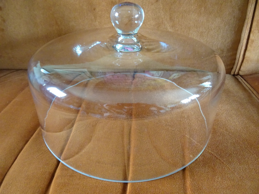 Vintage kristallen stolp 28cm breed - Afbeelding 2