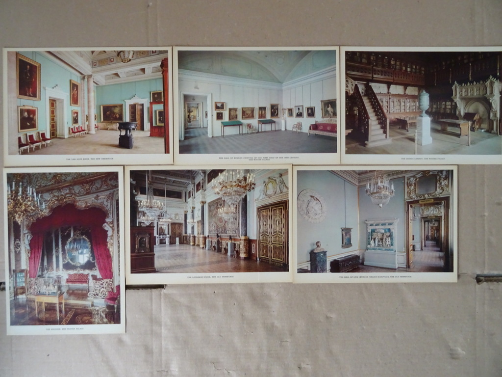 Vintage kaarten The Hermitage museum halls Leningrad compleet - Afbeelding 11