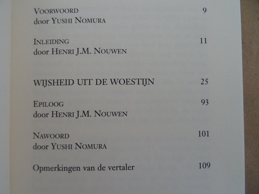 Henri Nouwen en Yushi Nomura Wijsheid uit de woestijn - Afbeelding 7