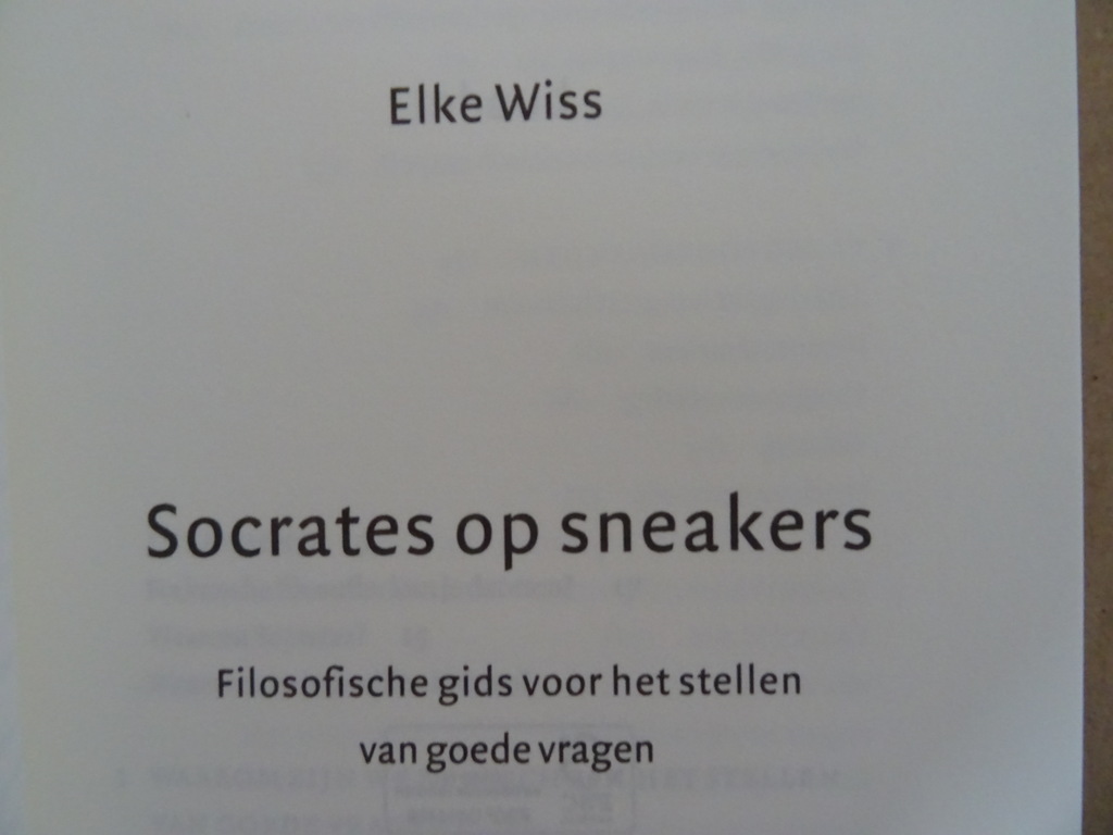 Elke Wiss Socrates op sneakers - Afbeelding 5