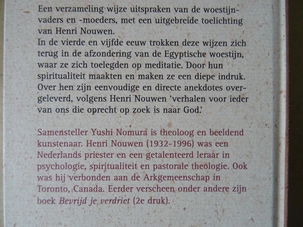Henri Nouwen en Yushi Nomura Wijsheid uit de woestijn - Afbeelding 14