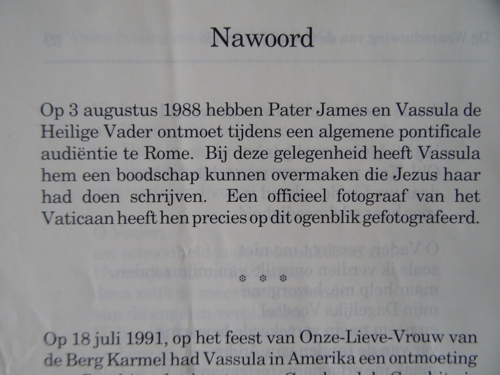 Het ware leven in God Deel 4 Vassulla: gesprekken met Jezus - Afbeelding 26