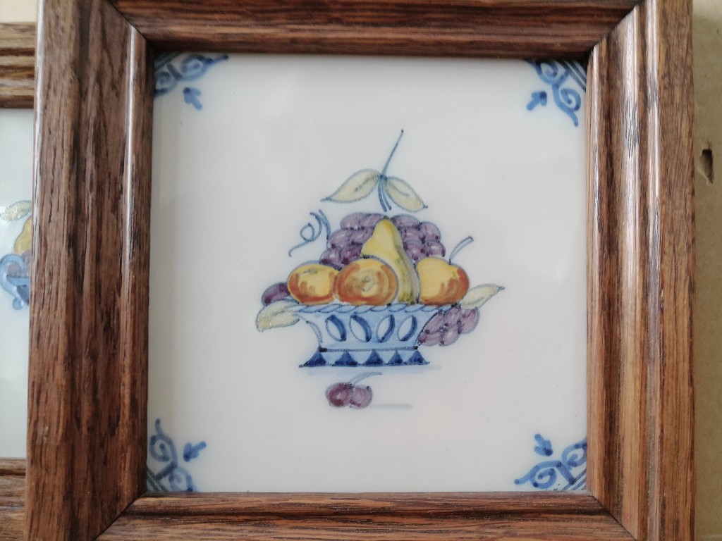 Vintage tegels Tichelaar Makkum fruitmand 19 euro per stuk - Afbeelding 6