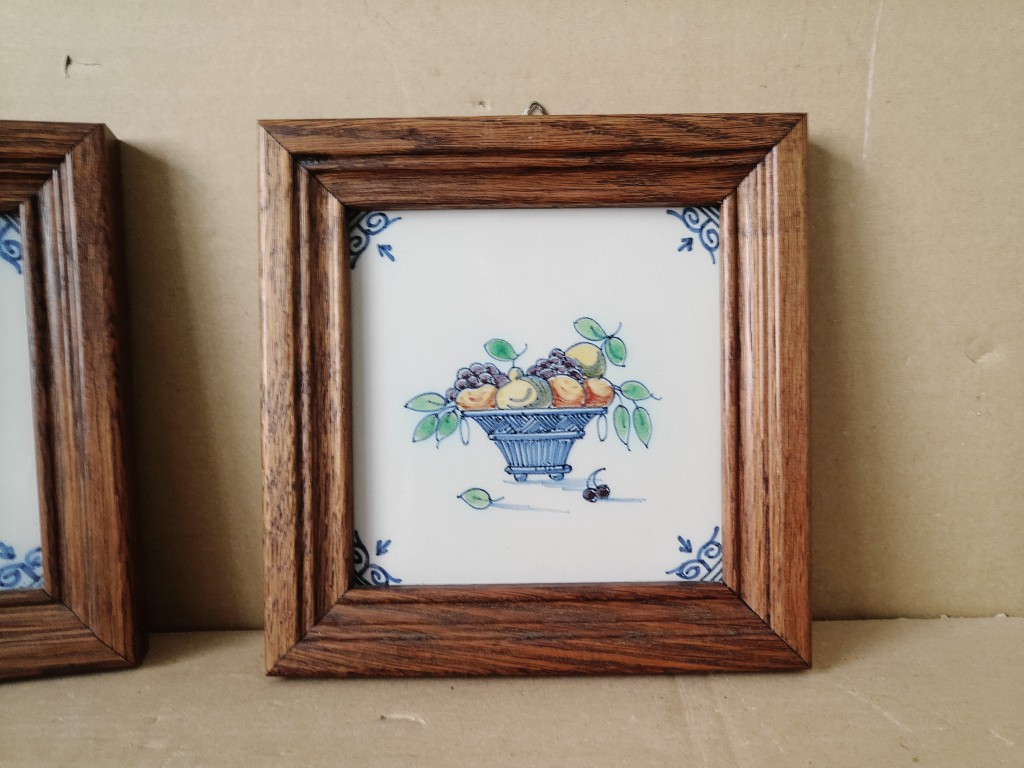 Vintage tegels Tichelaar Makkum fruitmand 19 euro per stuk - Afbeelding 7
