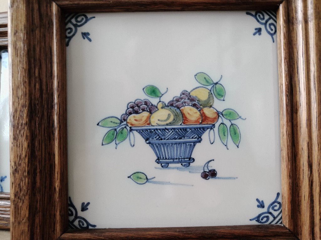 Vintage tegels Tichelaar Makkum fruitmand 19 euro per stuk - Afbeelding 8