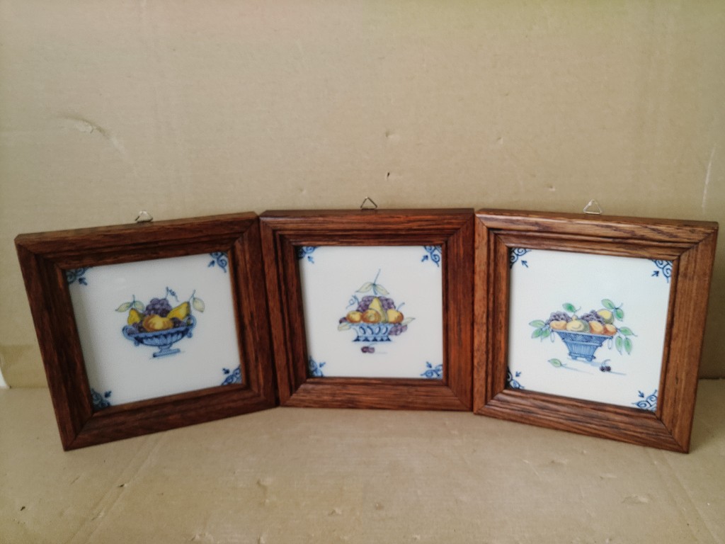 Vintage tegels Tichelaar Makkum fruitmand 19 euro per stuk - Afbeelding 9
