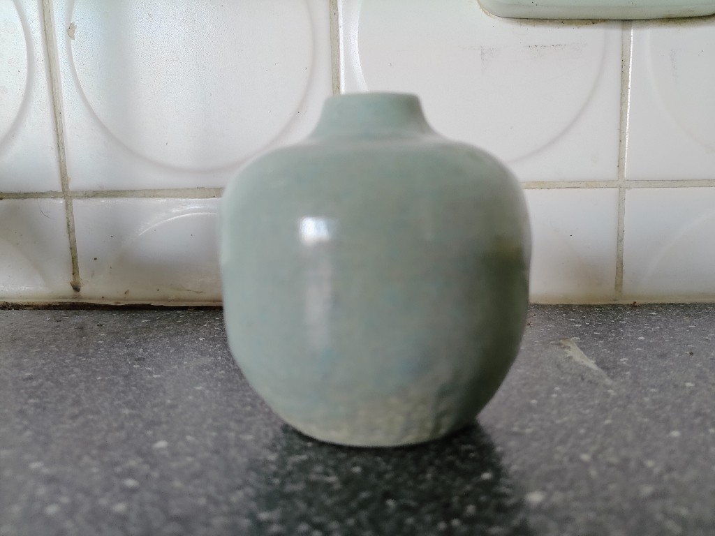Aardewerk vaasje 6cm Natascha 1970 - Afbeelding 3