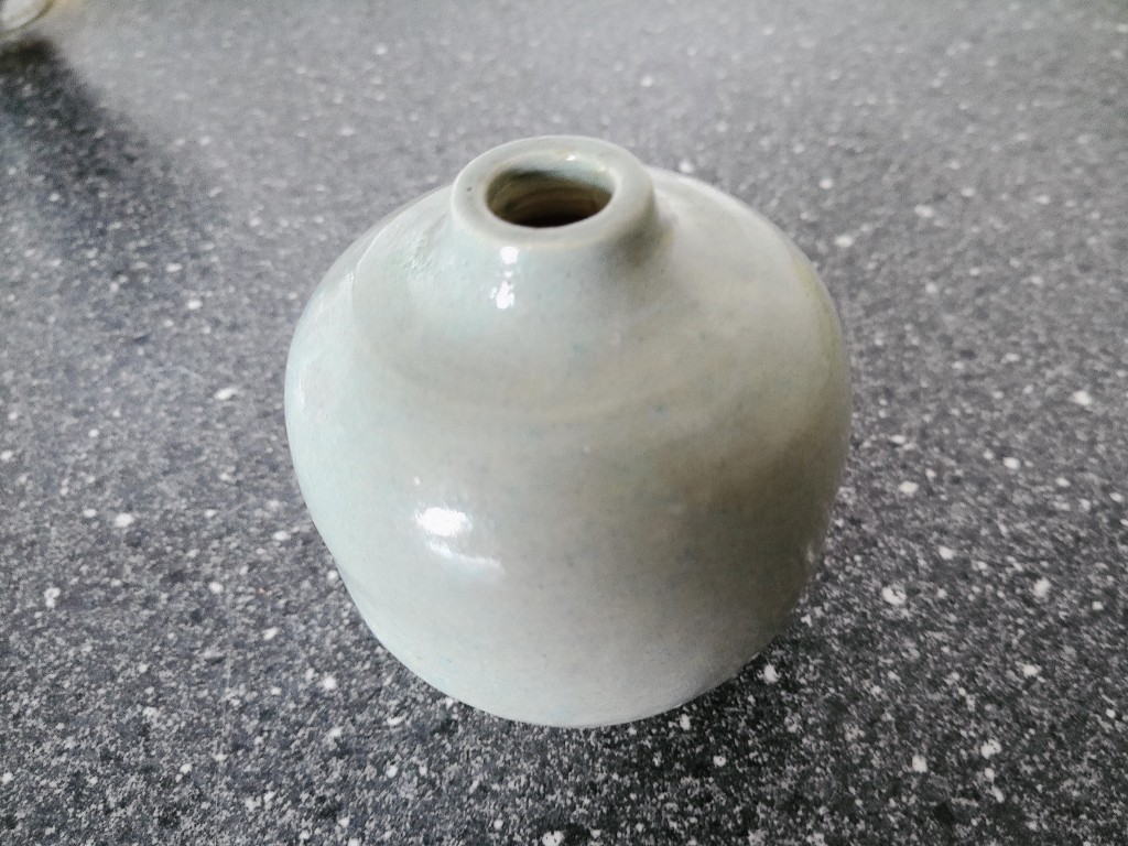 Aardewerk vaasje 6cm Natascha 1970 - Afbeelding 9